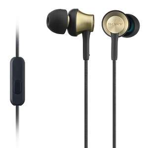 New Sony MDR-EX650AP Earphone Noise Brass Housing Microphone In-Ear For phone